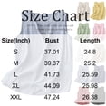 thumbnail image 3 of Lumtrix Cotton Linen Tank Tops For Women Casual Cute Gauze Button Down Crewneck Sleeveless Summer Shirts Loose Lightweight Vests 2026 Red M, 3 of 6