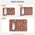 thumbnail image 4 of 1  3 Blankets  Soft Fluffy  Cute Elephant  Pet Blanket Flannel Throw for  Puppy  Brown/Yellow/Blue Medium(30x20 inch), 4 of 6