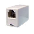 thumbnail image 1 of BlueDiamond 6P6C F/F Modular Coupler - White, 1 of 1
