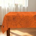 thumbnail image 4 of Tchckioa Spider Web Tablecloth,Halloween Party 60x70 Inch Waterproof Table Cover for Restaurant Decor,Orange, 4 of 6