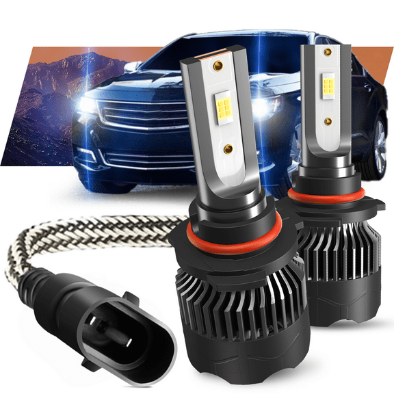 For 2015-2020 Chevy Impala 9005 HB3 LED High Low Beam Headlight Bulbs Kit/DRL 6000K White Super Bright 2x