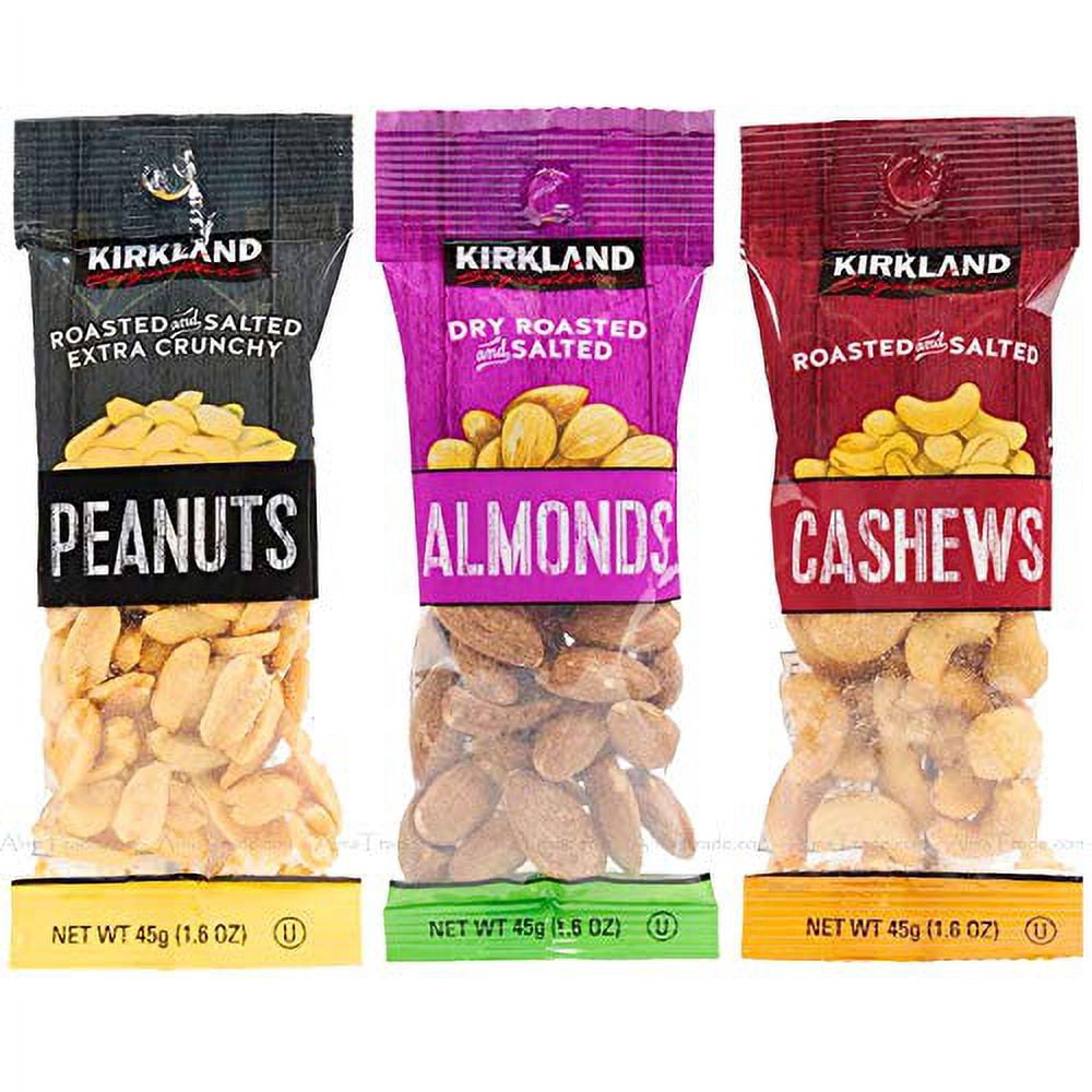 Kirkland Signature Snacking Nuts, Variety Pack, 1.6 oz, 30-count