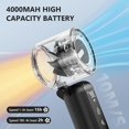 thumbnail image 4 of Miniventilador portátil AGEYOU Turbo Speed 1-100 4000mAh, 4 of 9