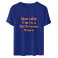 thumbnail image 4 of Camiseta holgada de manga corta con estampado de mueca Retro de Halloween para hombre y mujer Pompotops hfajkhk140325, 4 of 4