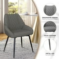 thumbnail image 5 of Clihome Fabric Soft Dining Chairs (Set of 2), 5 of 7