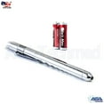 thumbnail image 7 of Reusable NURSE Aluminum Penlight Pocket Medical LED with Pupil Gauge + Batteries, 7 of 7