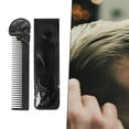 thumbnail image 4 of 2 Peines De Barba Geniales Para Hombres, Peine De Bolsillo, Herramienta De Corte De Peluquería Con Dientes Finos, Peluquero, 4 of 8
