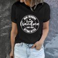 thumbnail image 2 of LYXSSBYX Mama Shirts for Women Short Sleeve Women's Letter Printed Short Sleeved Casual Loose Top Short Sleeved Round Neck Top/shirt, 2 of 6