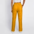 thumbnail image 6 of Anti-Wrinkle Scrub Pants for Women Four Way Stretch Slim Fit Yoga Waistband Jogger Medical Uniform Work Pants 2026 Yellow S, 6 of 6