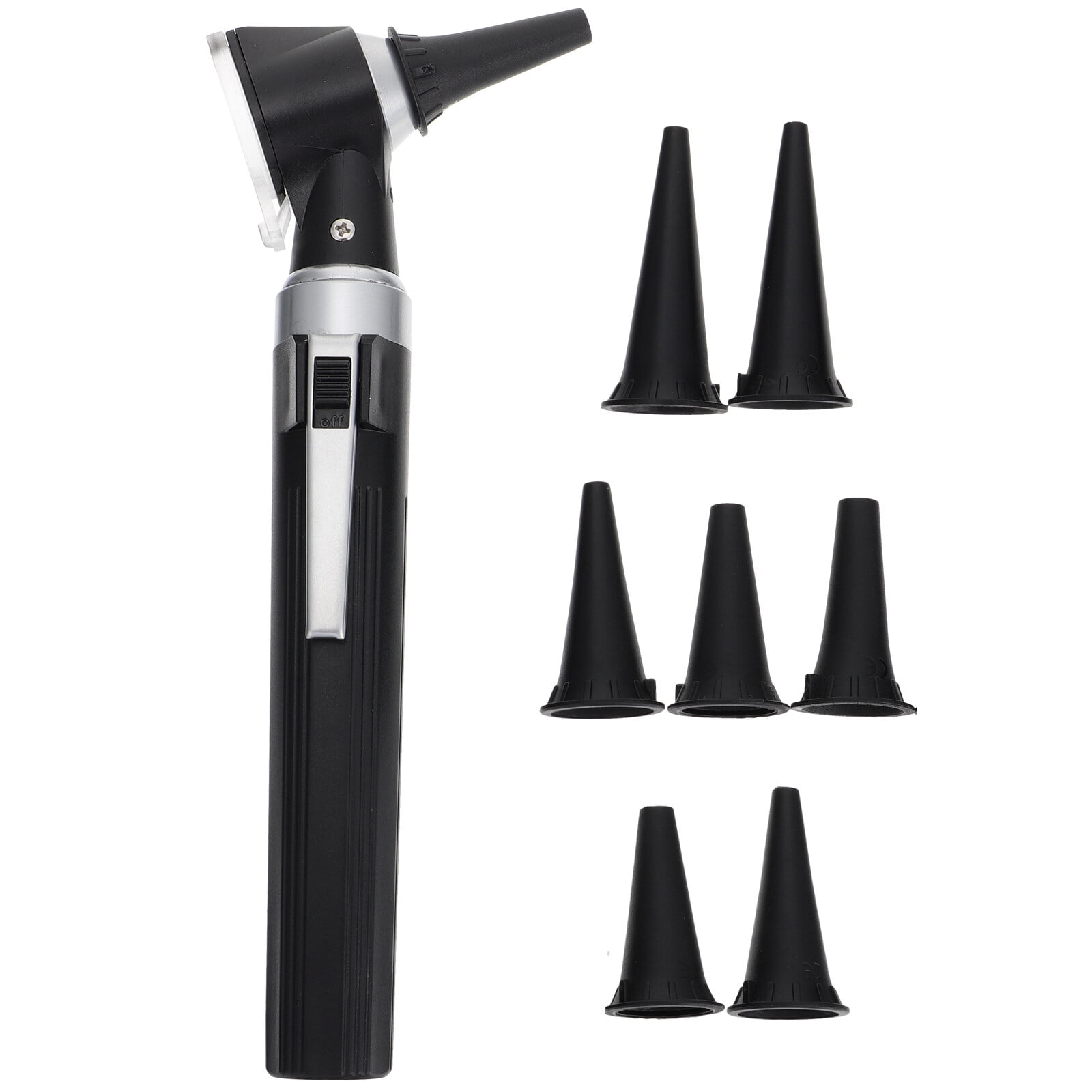 NUOLUX 1 Set Otologic Check Ear Speculum Otoscope LED Light Otoscope without Battery