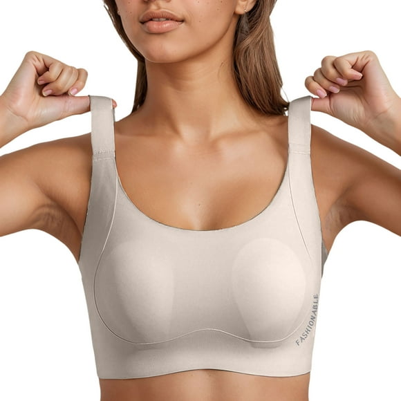 YDLCAFD Shelf Bra Tank Top Seamless Everyday Bras for Women No Underwire Bralettes Push up Wireless Supportive Full Coverage Sports Bras Women Bras No Underwire Full Coverage