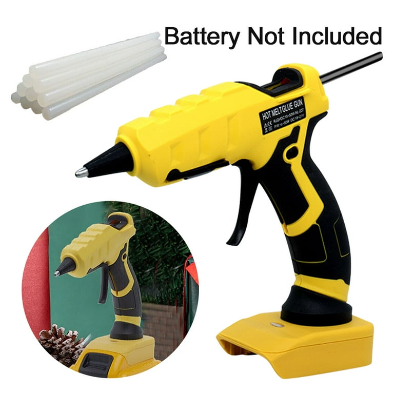  Cordless Hot Glue Gun for Milwaukee M18 Battery,Drip-free  Handheld Electric Power Glue Gun Full Size with 20pcs Glue Sticks,Wireless Glue  Gun for Arts Crafts DIY Quick Repairs(Battery Not Included) : Tools