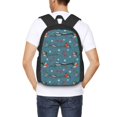 thumbnail image 5 of Balery Bullfinches Branches And Balls Backpack for Men and Women - Durable 600D Oxford Cloth -Large Capacity, Water-Resistant School, Travel, and Hiking Bag, 5 of 7