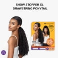 thumbnail image 2 of Ebo Instant Pony Synthetic Heat Resistant Draw String Ponytail Show Stopper XL Bohemian Curl 18" ( P4/30 Med Brown Auburn ), 2 of 6