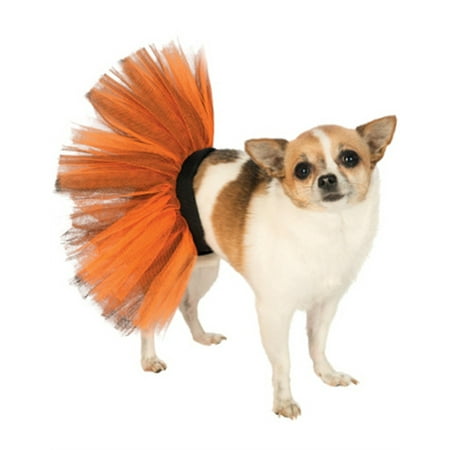 Black Orange Halloween Princess Ballet Dancer Tutu Skirt For Pet Dog