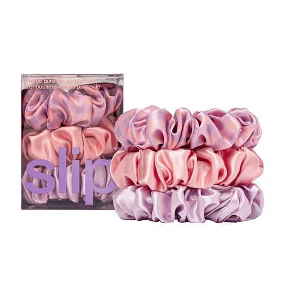 slip pure silk large scrunchies - belleflower