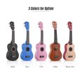 thumbnail image 4 of 21 Inch Colored Acoustic Soprano Ukulele Basswood Uke Portable Musical Instrument for Beginners Gift for Boys Grils, 4 of 7