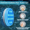 thumbnail image 3 of Luces de piscina QOLNBY LED recargables IP68 a prueba de agua (paquete de 2), 3 of 8