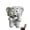Gray, variant on Cooling Clip-On Mini Fan for Cup & Bowl, Cute Elephant Animal Fans Coffee Chiller, Portable Hanging Mug Fan for Iced Coffee Soup Drinks, Desktop Beverage Cooling Companion for Office Home(A)