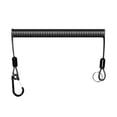 thumbnail image 3 of MAGIDEAL Fishing Lanyard Coil Lanyard Portable Elastic Rope Spring Rope Coiled Tether Stretched 200cm, 3 of 8