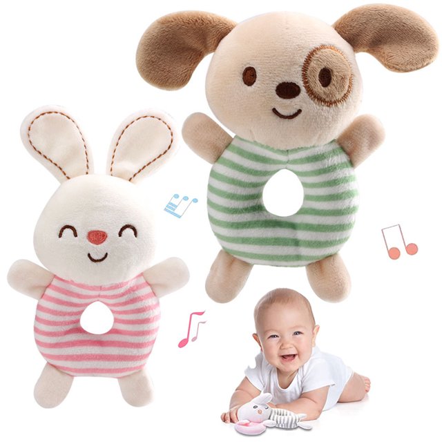 Baby Rattles 06 Months Soft Baby Rattles 06 Months, Newborn Sensory