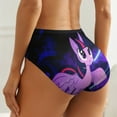 thumbnail image 2 of My Lit-tle Pony Women's Underwear Low Rise Full Coverage Briefs Breathable Underpants Ladies Regular Plus Size Panties, 2 of 6