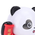 thumbnail image 3 of NFTIGB Solar Powered Waving Panda Figurine Automatic Arm Shaking Ornament for Car Dashboard and Office Desk Decoration Style A 2.8x2.7x3.3 inches (7.2x6.8x8.5 cm) Cute Chinese Animal Statue, 3 of 5