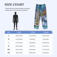 thumbnail image 4 of Balery Christmas Tree Pantalones de pijama para hombre, pijama ultraligero, pantalón de descanso-XX-Large, 4 of 6