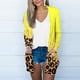 thumbnail image 1 of Cárdigan de moda para mujer, estampado holgado, de manga larga, abrigo, blusa, abrigo para mujer, 1 of 5