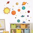 thumbnail image 4 of VGEBY Wall Stickers, Removeable Waterproof Solar System Planet Pattern Home Decor, Decorative Living Room For Bedroom, 4 of 8