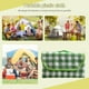 thumbnail image 4 of Tapete De Pícnic Colchoneta plegable para picnic, impermeable, tela Oxford, almohadilla para acampar en la playa (verde 100x150cm) Tmvgtek Para Estrenar, 4 of 6