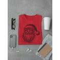 thumbnail image 3 of Jolly Vibes Santa - Christmas Holiday T-shirt Men's, 3 of 3