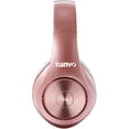 thumbnail image 3 of Auriculares Bluetooth Inalámbricos, Tuinyo Over Ear, 40H de reproducción, graves profundos, diadema suave, micrófono incorporado, rosa, 3 of 3