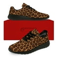thumbnail image 3 of Uminder Womens Running Shoes Leopard Sneakers Black Shoes Size 9.5, 3 of 5