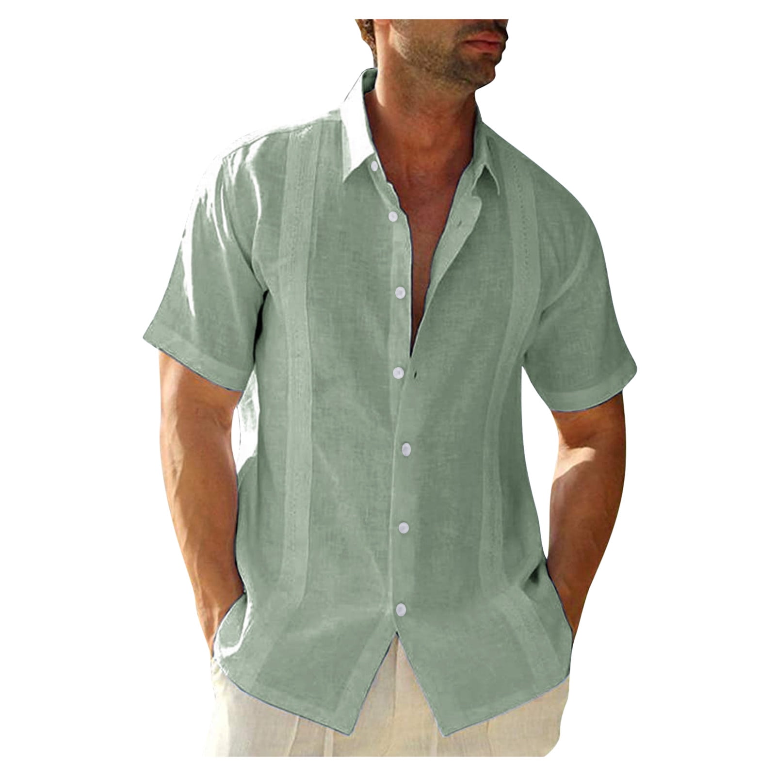 Mens Clothing Shirts Casual shirts and button-up shirts Stone Island Other Materials Shirt in Green for Men Save 50% 