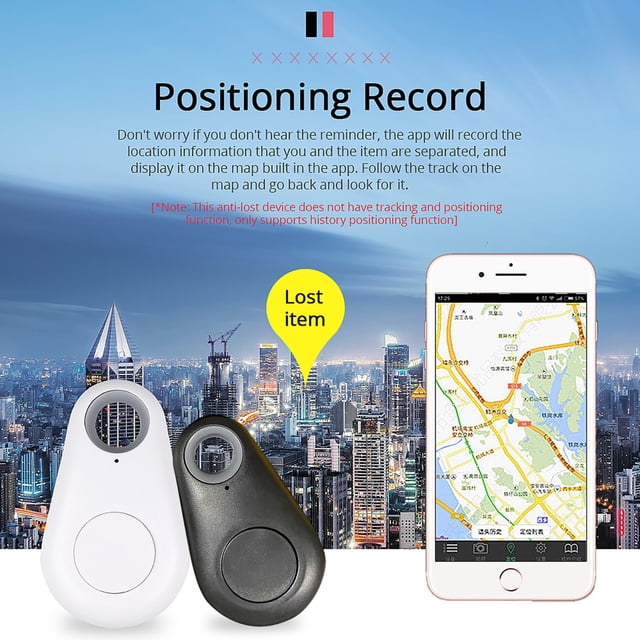 Gifts YYV Smart Key Finder Bluetooth Tracker Keychain Wallet Locator Anti Lost Device Remote Alarm for Pets Wallet Keys Tracker Locator