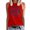Red, variant on YLHFASHION Baseball Shirt Women Baseball Tank Baseball Tops Tee Cute Workout T Shirts Casual Summer Sleeveless Vest Clearance Women's Tanks & Camis
