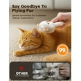 thumbnail image 2 of FeelNeedy 3 in 1 Cat Brush, Cat Steam Brush for Shedding & Grooming Tool, Self-Cleaning Slicker Brush for Indoor Cats, Pet Hair Removal Comb with Release Button for Long Short Haired Cats Dogs, 2 of 10