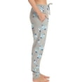 thumbnail image 2 of Just Love Women Pajama Pants Sleepwear (Grey - Floral Bunch Jogger, Medium), 2 of 3