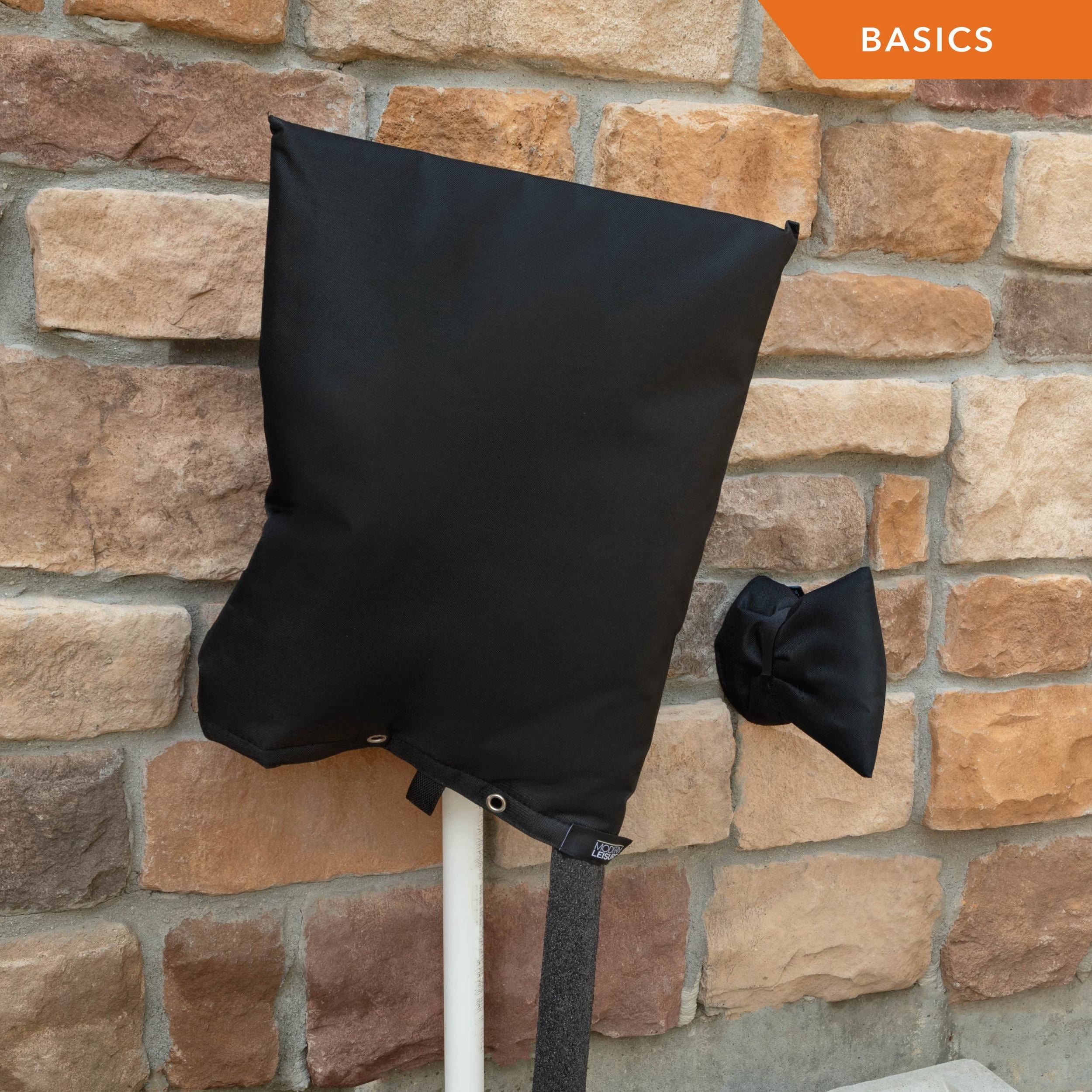 Modern Leisure® Basics Outdoor Faucet Cover, 8”L x 5.5”H, 2-Pack, Black
