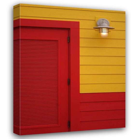 Scott Larson 15x18 Gallery Wrapped Canvas Wall Art Titled - Beach House IV