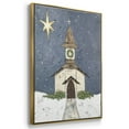thumbnail image 3 of A Silent Night III - Framed Gallery Wrapped Holiday Canvas - 17 x 25 - Gold Frame, 3 of 8