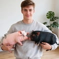 thumbnail image 3 of Giant Simulated 3D Pig Plush Pillow Lifelike Soft Pig Stuffed Animal Cute Cushion Room Decor Gift, 3 of 7