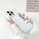 thumbnail image 2 of Compatible with iPhone 14 Pro Max Case Cute Mirror Bowknot Love Heart Pattern for Girls Band Design Shockproof Protective Phone Case, 2 of 5