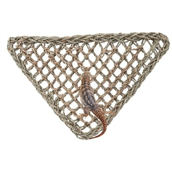 Papaba Lizard Hammock,Lizard Lounger Reptile Toys Hammock Swing Pet Triangle Anoles Geckos Iguanas