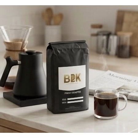BLK FUEL COFFEE: Medellin Ignition - Premium Medium Roast Ground Coffee, 12 oz – A Jay Walker Brand