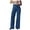 Navy, variant on vigerkar Women Jeans, Tummy Control Wide Leg Trouser, Women's Pants 2025 White, M