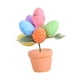 thumbnail image 3 of Decoración de Pascua DIY Rama de árbol Huevo de Pascua Jarrón de espuma Ramo de flores artificiales 19cmx7cmx7cm, 3 of 9