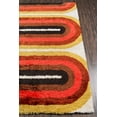 thumbnail image 2 of Novogratz Retro Wave Red Rug, RED, 2 of 4