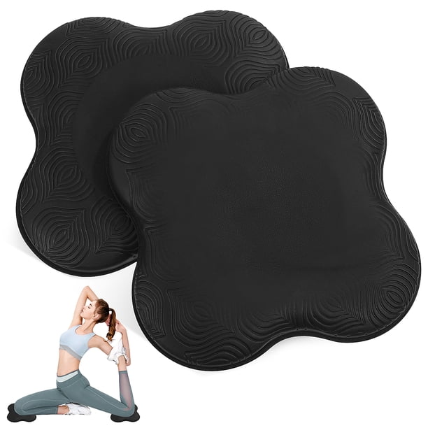 2 rodilleras de yoga, cojín de yoga, esterilla de yoga para rodillas, esterilla de ejercicio para codos, muñecas y manos.